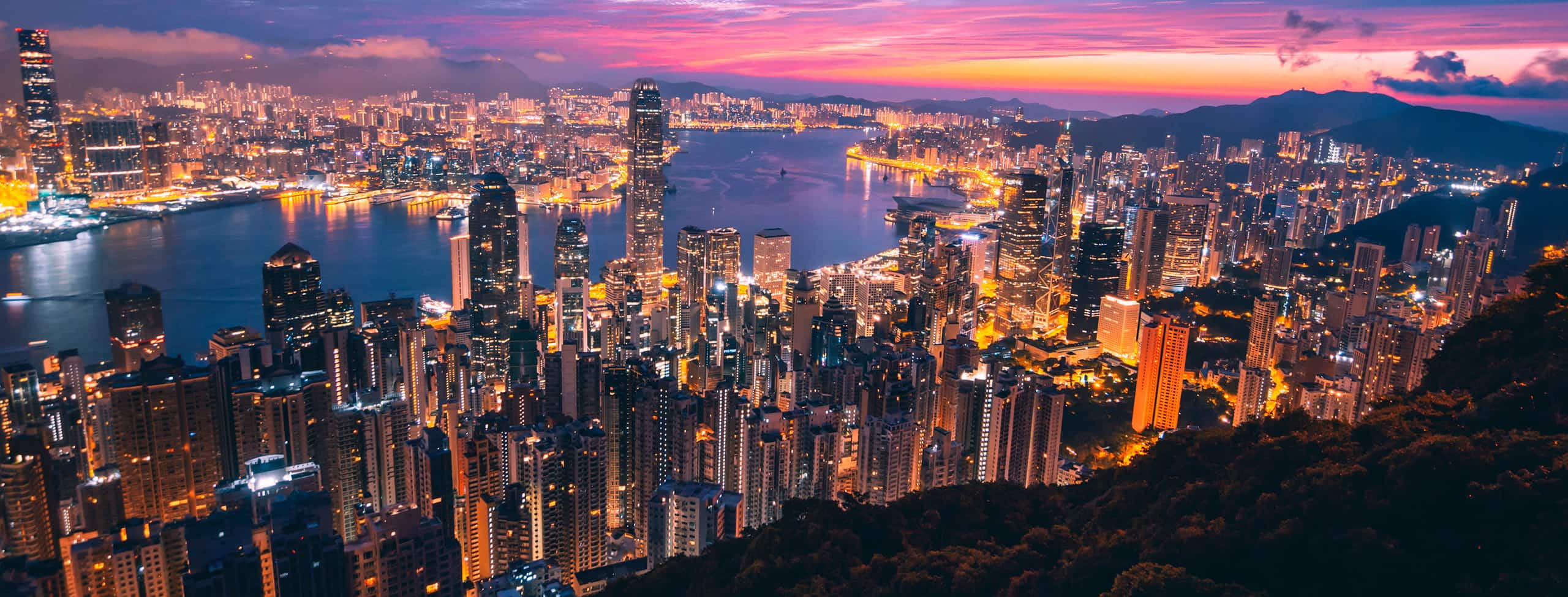 Hong Kong skyline