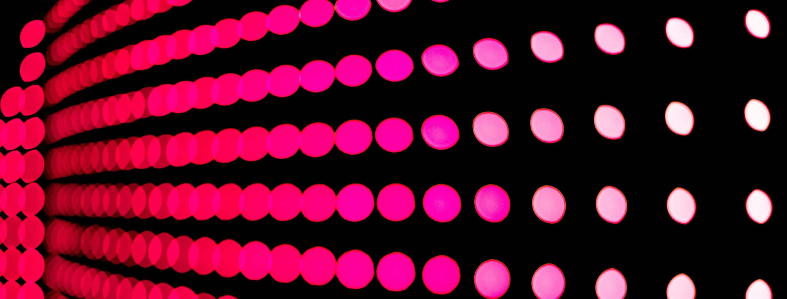 Abstract pink lights