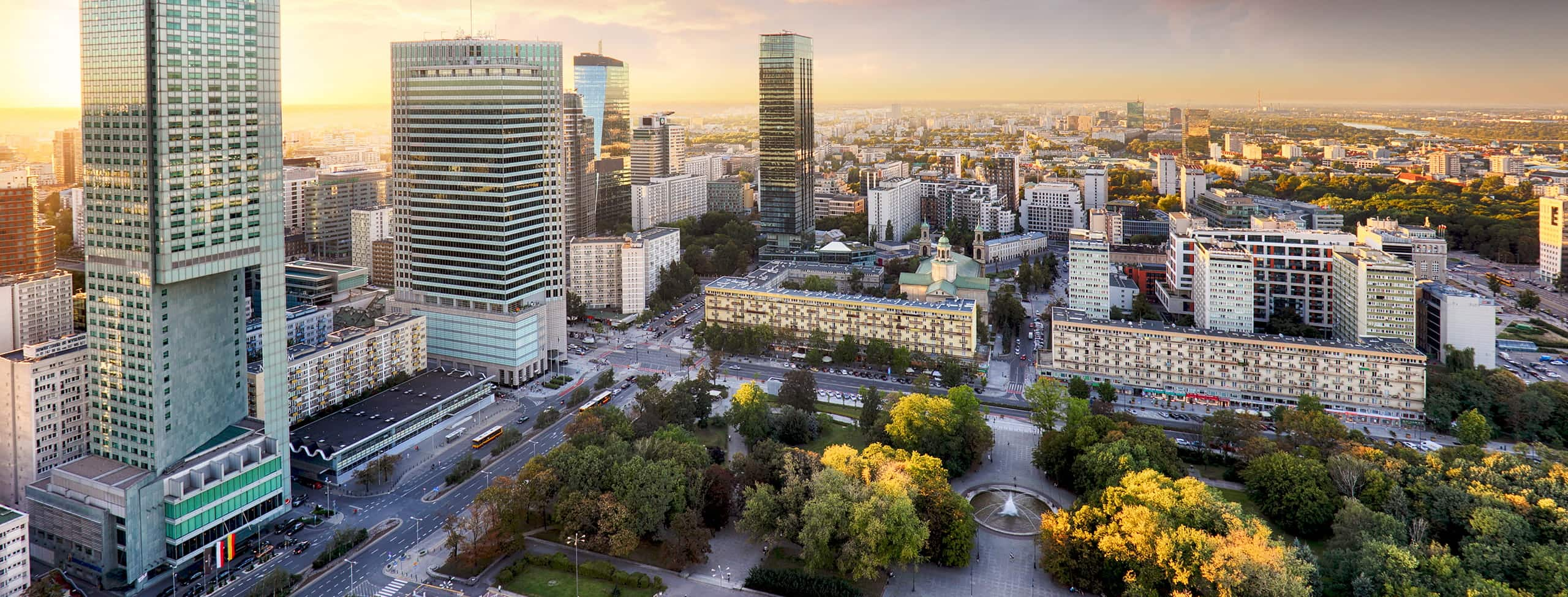 Warsaw skyline