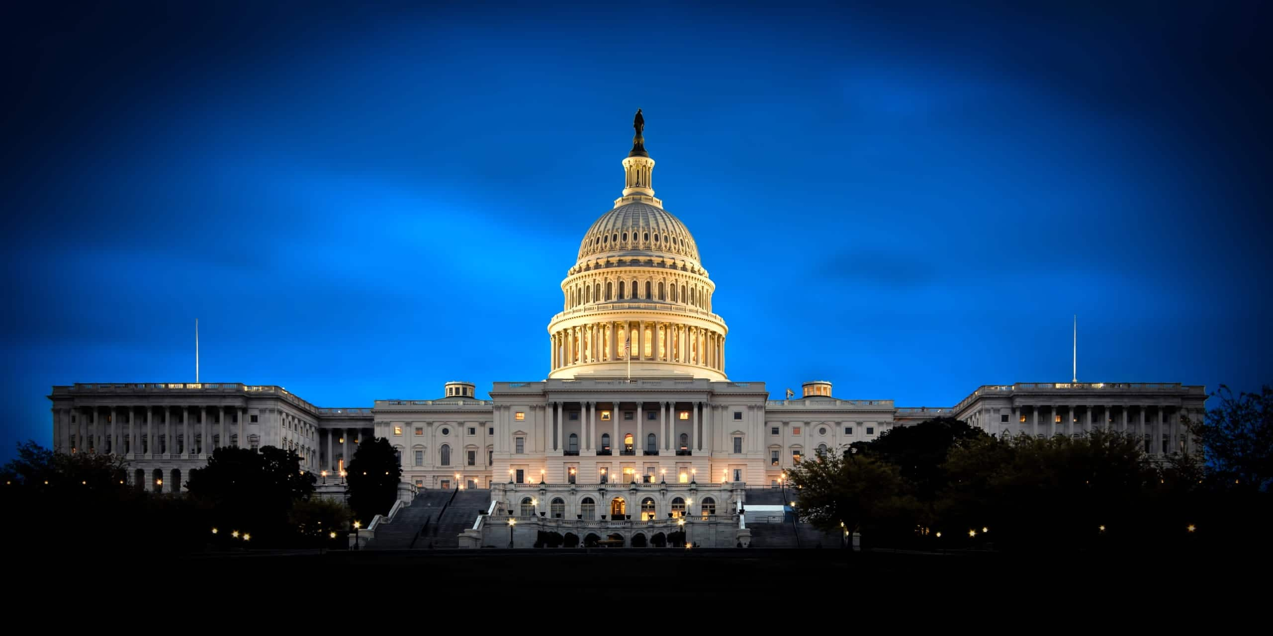 Washington DC at night